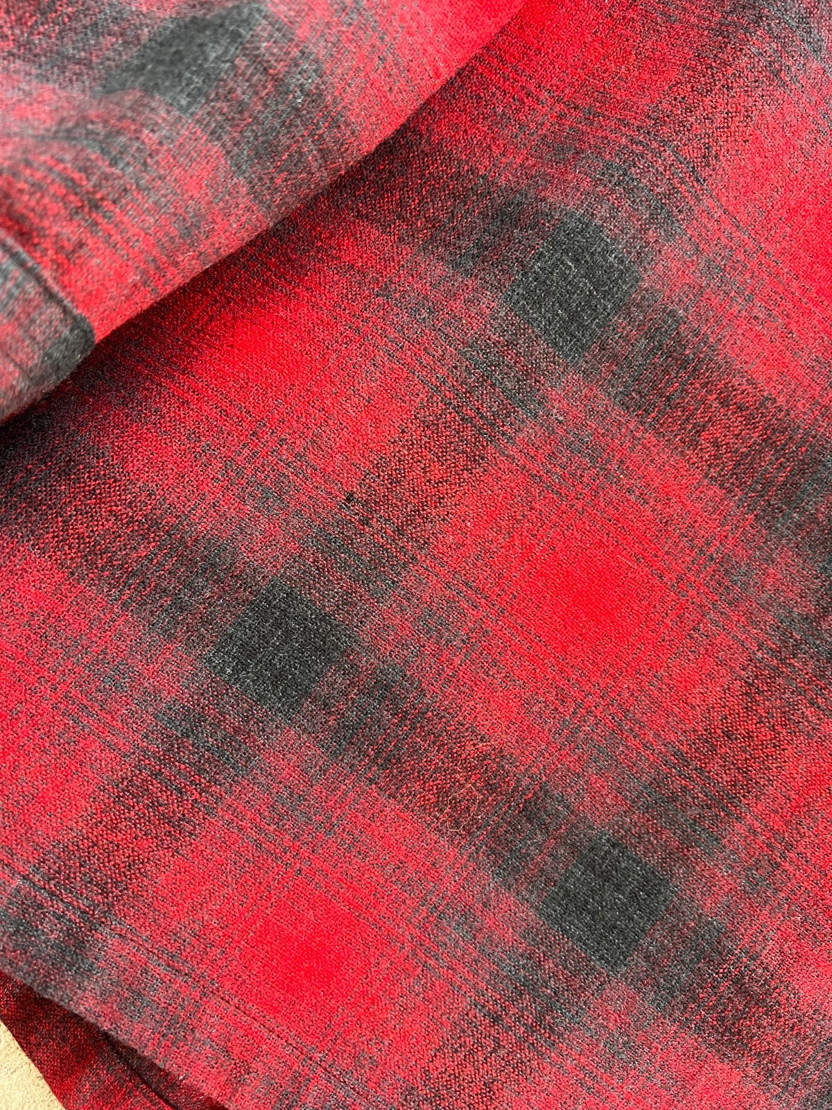 Vintage Pendleton Blazer Shadow Plaid Flannel Med… - image 13