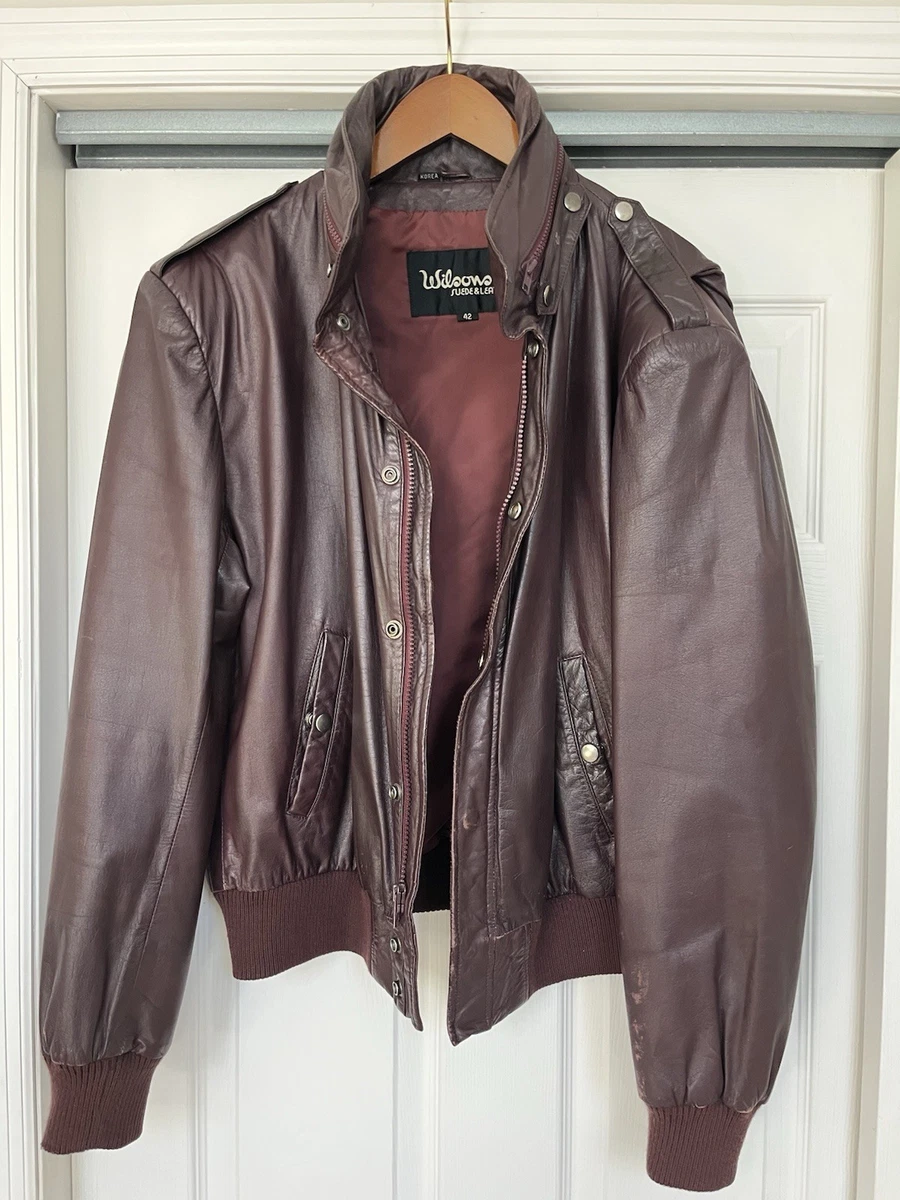 Preços baixos em Jaquetas Masculinas Wilsons Leather | eBay
