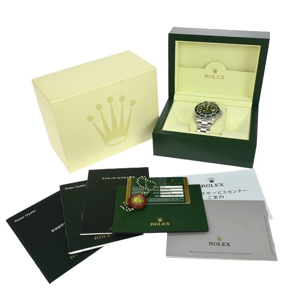 Rolex Submariner Date Kermit Ref.16610LV Self-winding Watch SS 153914 - Image 3 of 4