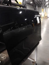 2017 INFINITI QX80 Left Front Door Black Used Multiple Dings 169K Miles