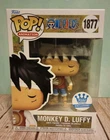 Funko Pop! Monkey D Luffy #1877 Funko Exclusive One Piece W/Protector