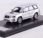 Fiberrun 1/64 Scale Subaru Forester SG9 Sti Silver Diecast Model Toy Gift NIB