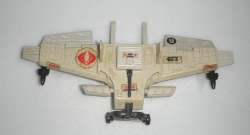 100% Complete Cobra 1984 CLAW Hang Glider Vintage G.I. GI Joe 3.75 ARAH Lot