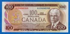 Canada $100 1975 BC-52a / P-91a Circulated (EF) Note AJG4040200
