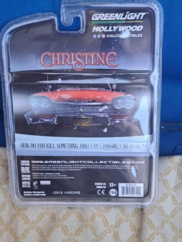Greenlight Hollywood Christine 1958 Plymouth Fury pressofuso - Foto 2 di 2