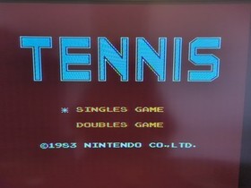 TENNIS NINTENDO NES FRA 🌟 ASD