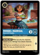Lorcana Mirabel Madrigal - Resourceful Daughter Wilds Unknown 12 142/204 Common