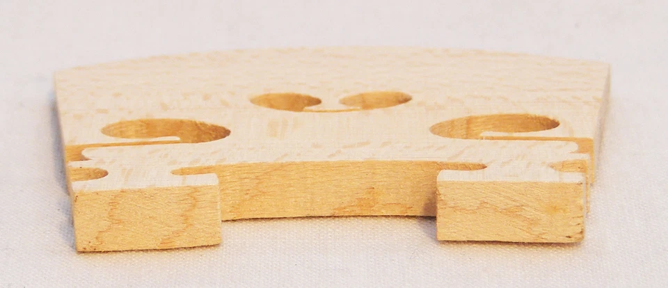 BECKER ACCESSORIES DELUXE QUALITY MAPLE VIOLA BRIDGE 4/4 - Image 3 of 4