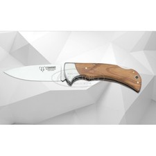 Navaja CUDEMAN 413-L Hoja 6 cm Madera de Olivo Knive Couteau Messer Coltello