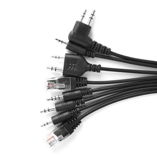 8 in1 USB Programming Cable Writing Cord For Motorola ICOM Kenwood Baofeng YAESU - Picture 13 of 20