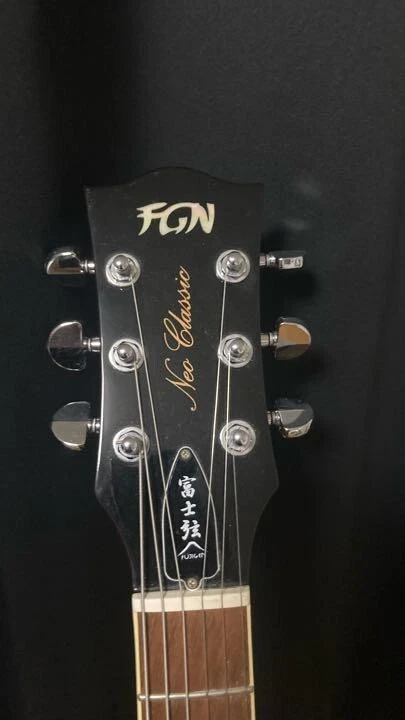 FGN Fujigen NLS200 Body Color Natural 6 Strings 22 frets From JAPAN