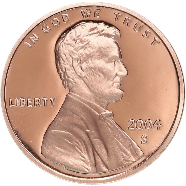 2004 S Lincoln Memorial Cent Gem Deep Cameo Proof Penny