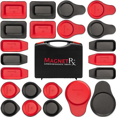 MagnetRX  Biomagnetic Therapy Magnets Kit 2500-5200 Gauss (22 Mixed Units)