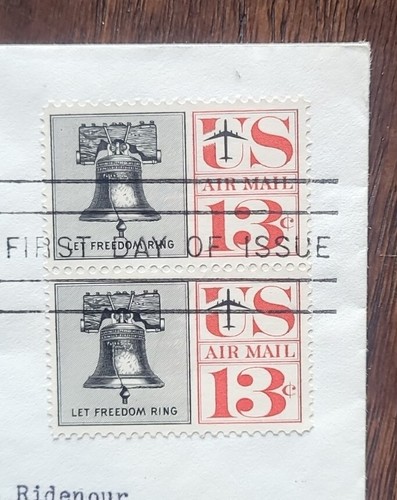 US FDC # C62 AIR MAIL 13c 1961. - Picture 6 of 6