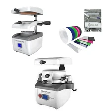 BIOART Dental Lab Vacuum Forming Machine Heat Thermoforming Equipment & Plates