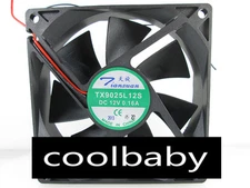 TX9025L12S DC 12V 0.16A 90*90*25mm axial computer case cooling fan