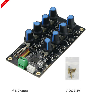 8 Channel Digital Servo Controller Board Over-Load Protection for Mechanical Arm