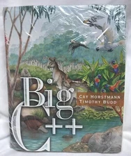 New Sealed Big C++ Paperback by Horstmann, Cay; Budd, Timothy Supplement Set