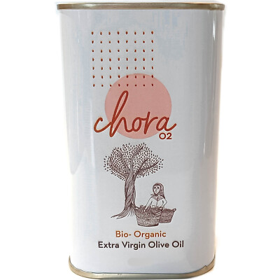 2x 250ml griechisches natives Bio Olivenöl Chora 0,2% Säure Extra Virgin