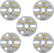 5Pcs 5W LED Chip Bulb Super Bright High Power or Floodlight 5730 300mA