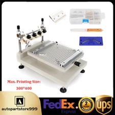 3040 Manual Solder Paste Printer PCB SMT Stencil Printing Machine High Accuracy