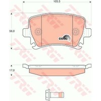 TRW BremsbeläGe GDB1622 BremsklöTze FüR Skoda Octavia II Combi 1Z5