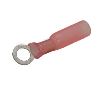 Electronic Industries Heat Shrink Boat Terminals 22-18 Gauge 200 Count