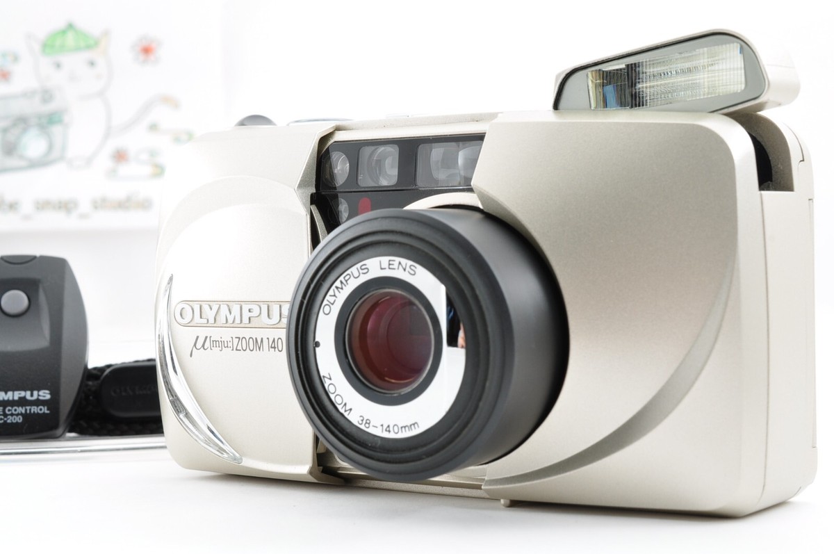 Near Mint* Olympus Mju μ Zoom 140 Point & Shoot Film Camera
