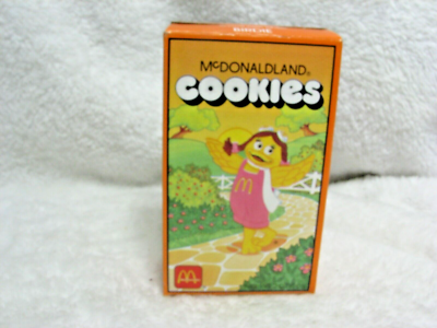1987, McDonald's, Mcdonaldland Cookies Empty Box Excellent Shape