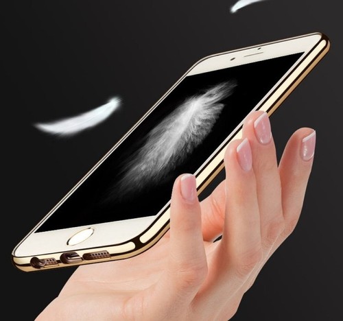 Apple iPhone 5 / 5s / SE Etui na telefon komórkowy Futerał ochronny Case Chrom Back Cover Ultra Slim Czerwony - Zdjęcie 5 z 5