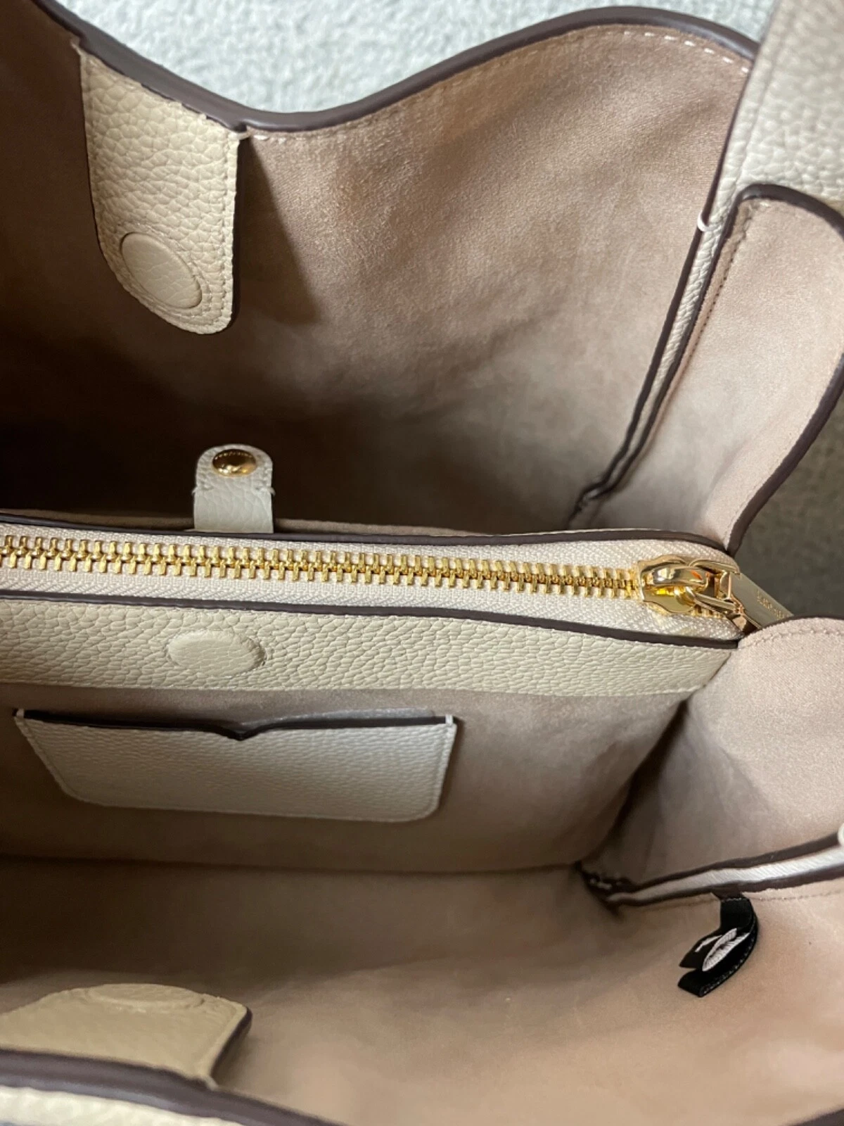 Borsa a mano Kate Spade New York Knott tracolla tote colorblock beige KE755