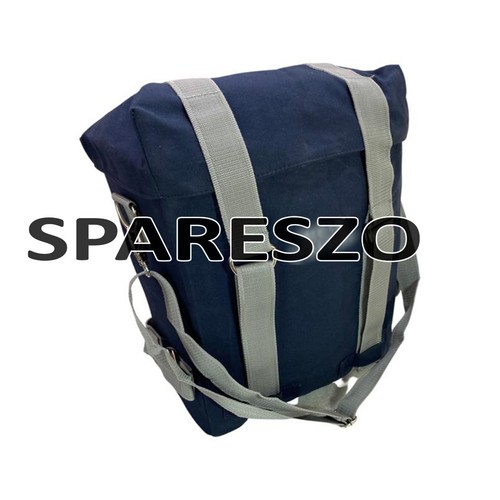 "LH PANNIER, NAVY & MOUNTING KIT" Fit For Royal Enfield Meteor 350 - Picture 7 of 16