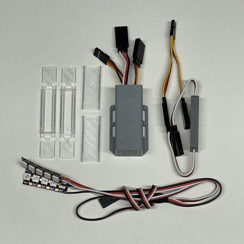 RC Drift LED "Decel" Light System - Mimics Formula Drift - 第 1/7 張圖片
