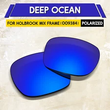 1.5MM POLARIZED Replacement Lenses for Oakley Holbrook Mix OO9384, Deep Ocean