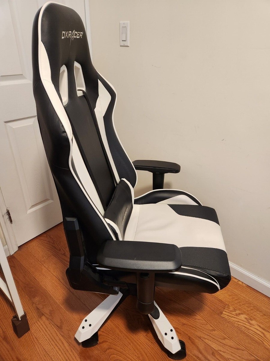 DXRacer Kings Series chair - White/Black | eBay