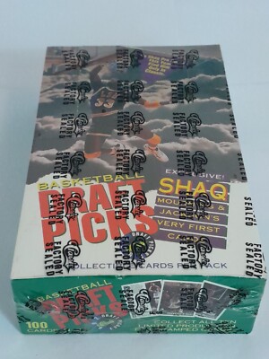 1992 CLASSIC DRAFT PICKS Basketball Box 36 Packs OVP NEU NBA Cards Shaq Rookie 