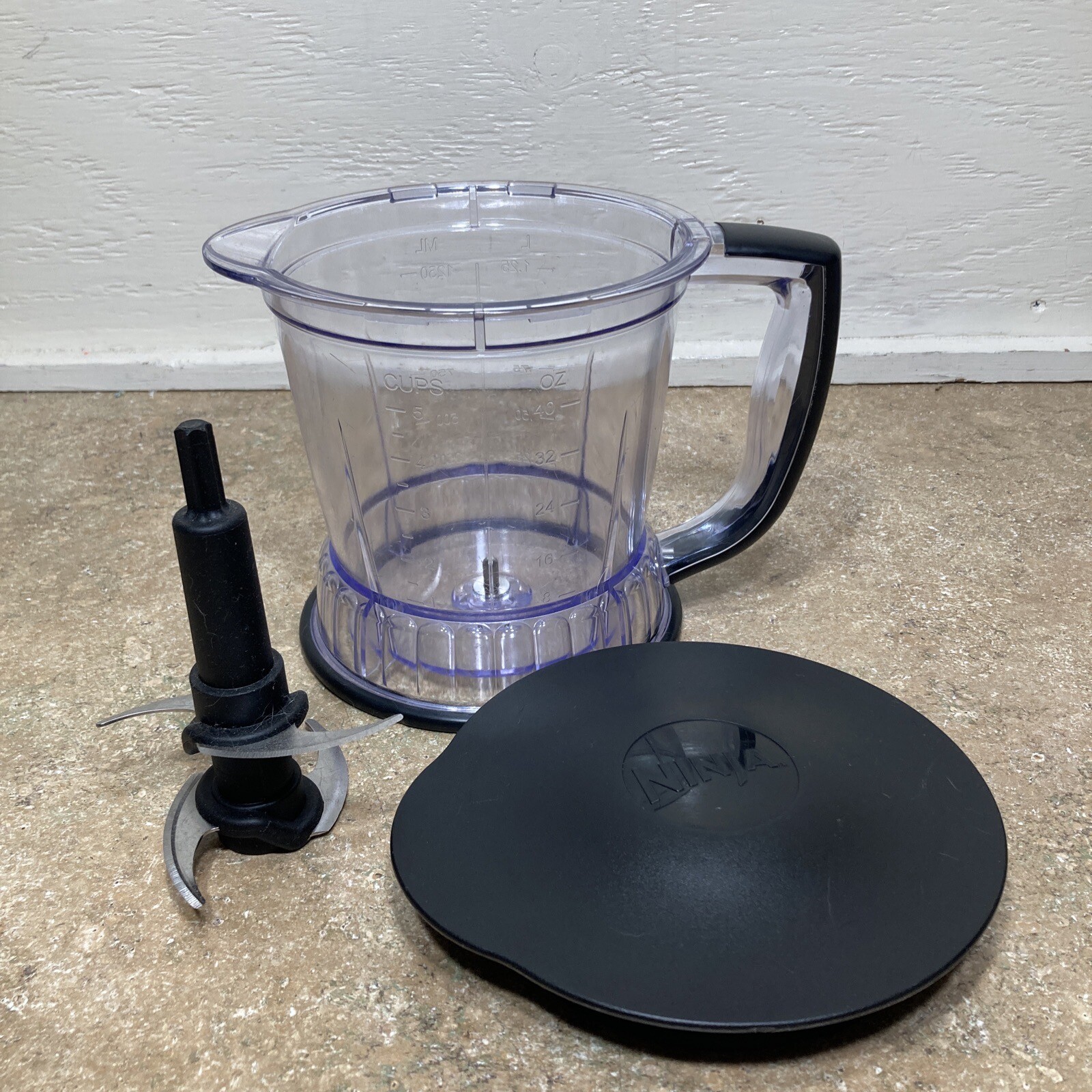 Ninja Master QB1004 30 Prep 40 Oz 5 Cup Blender Replacement Pitcher Lid and Blade-image