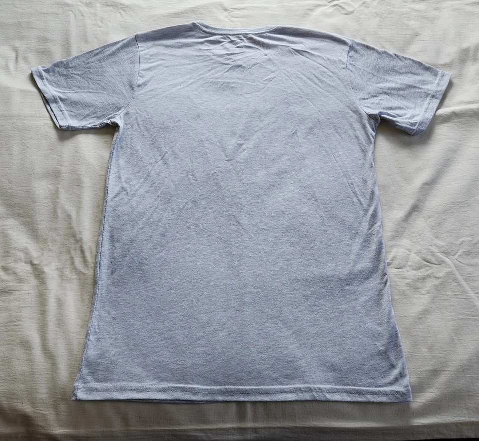 Teenage Mutant Ninja Turtles TMNT Mens Grey Printed Short Sleeve T Shirt Size L - image 4 of 4