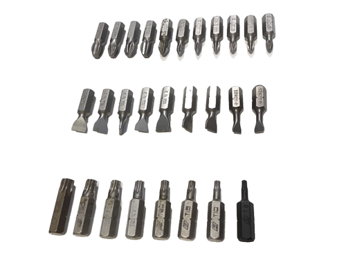 Snap On Tools Screwdriver Bit Set With Magnetic Tray 28 Piece Torx Phillips Flat - Picture 6 of 13
