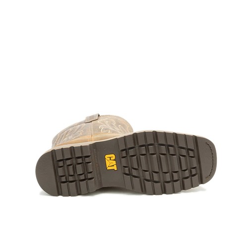 Botas para Hombres CAT COLORADO FRONTIER Punta Suave SR P51094 Pirámide Marrón Claro - Imagen 6 de 6