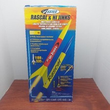 Estes Rascal & Hi Jinks Model Rocket Launch Set  #1499 Ready To Fly New Sealed