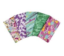 SPRING FABRIC - 5 PIECE BUNDLE - FAT QUARTERS- 18" X 21" EACH