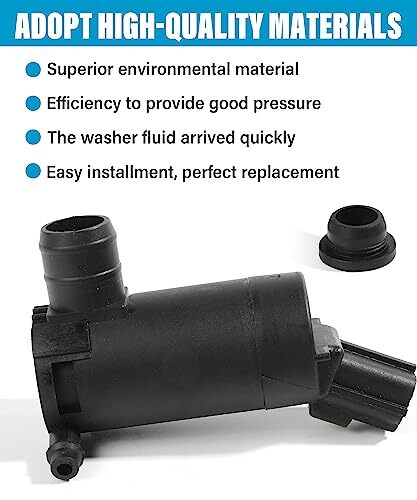 Windshield Washer Pump Washer Pump - Ford, Lincoln, Mazda, Mercury - Picture 3 of 5