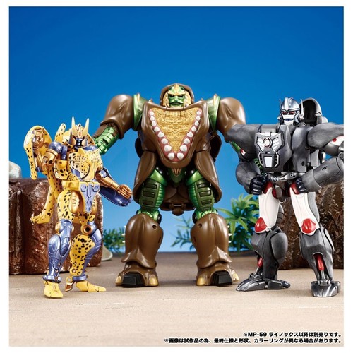 Figura de acción Transformers Masterpiece MP-59 Rhinox PVC TAKARA TOMY de JP - Imagen 13 de 13