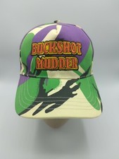 Vintage Buckshot Mudder Maxxis Camo Hat - Snapback Hat Hunting Fishing Trucker