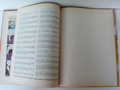 BOB MORANE L'OISEAU DE FEU VERNES/ATTANASIO MARABOUT EO 1960 BEL ÉTAT - Picture 8 of 8
