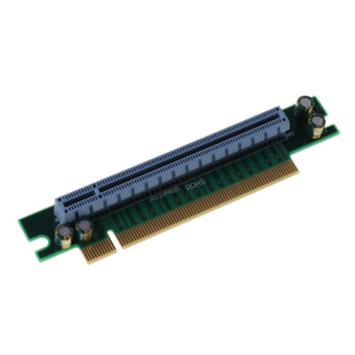 PCIE PCI Express 16X 90 Grad Adapterkarte PC Anschluss Für 1U Computer