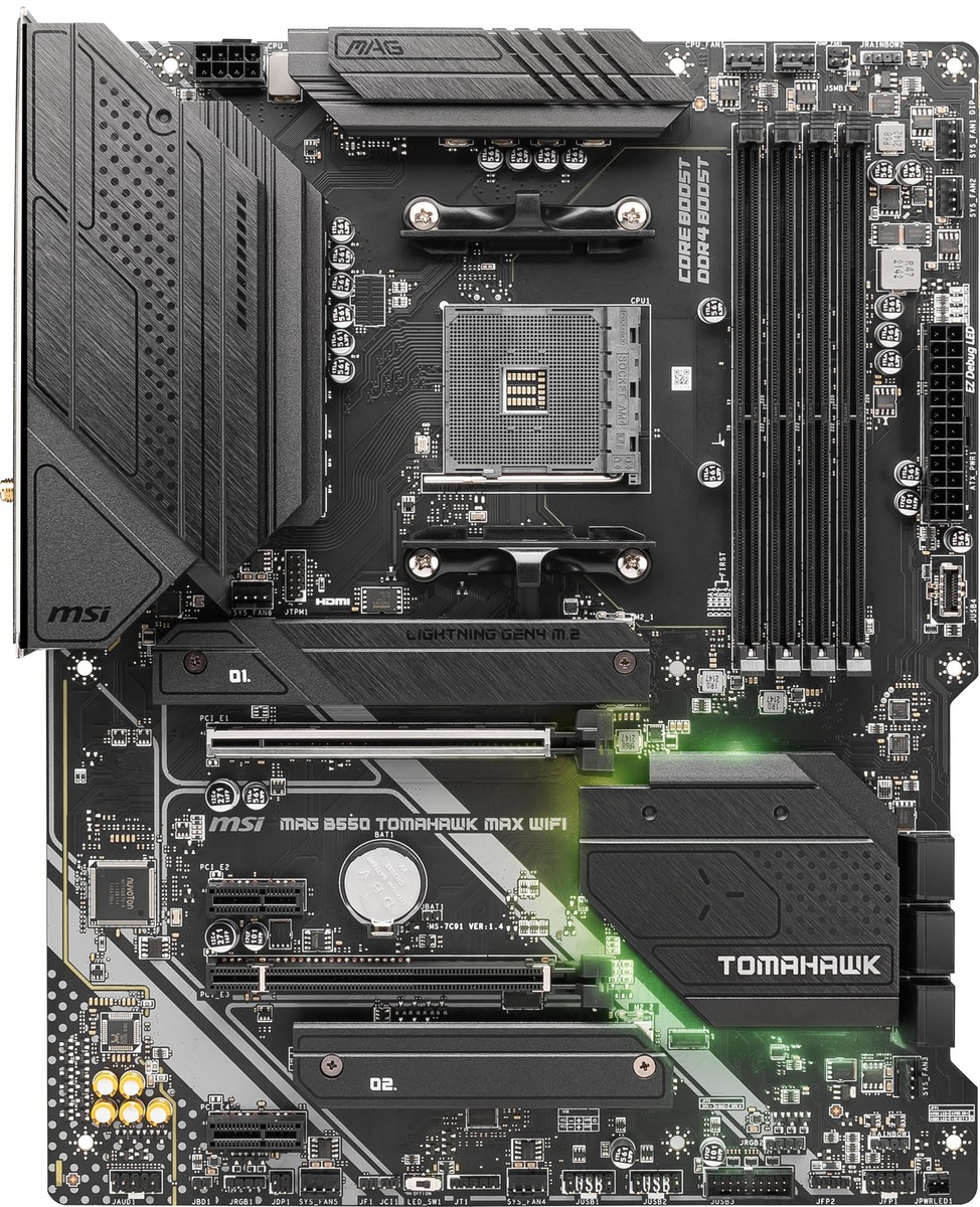 CPU MSI B550 TOMAHAWK Ryzen 5 5600G 16GB RAM Amazon.com: MSI MAG B550 Tomahawk Gaming Motherboard (AMD
