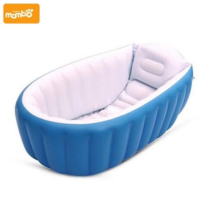 Tragbare aufblasbare Badewanne Verdickung Klapp Waschbecken Badewanne Baby Schwi