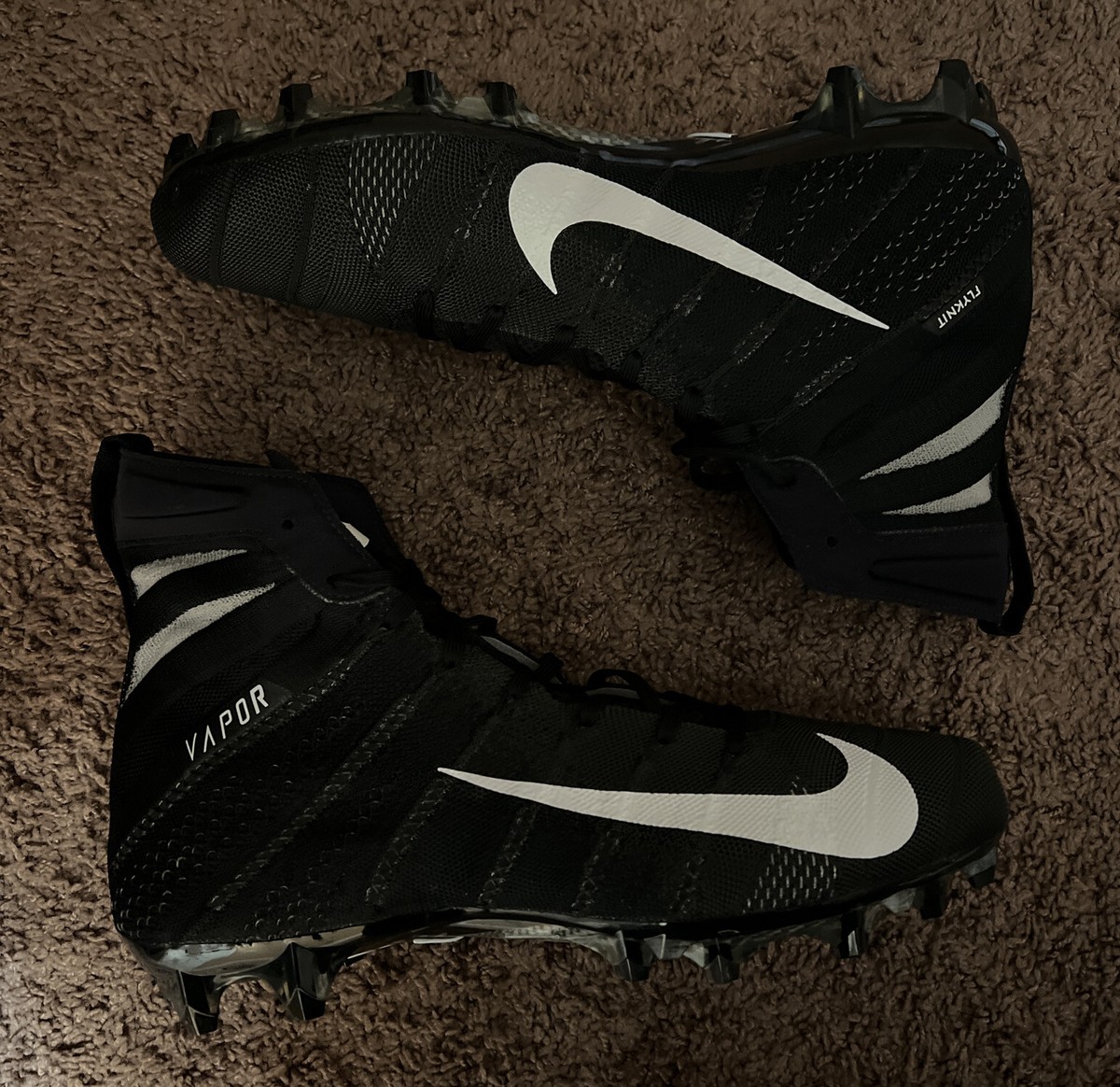 Nike Vapor Untouchable 3 Elite Football Cleats Black AO3006 